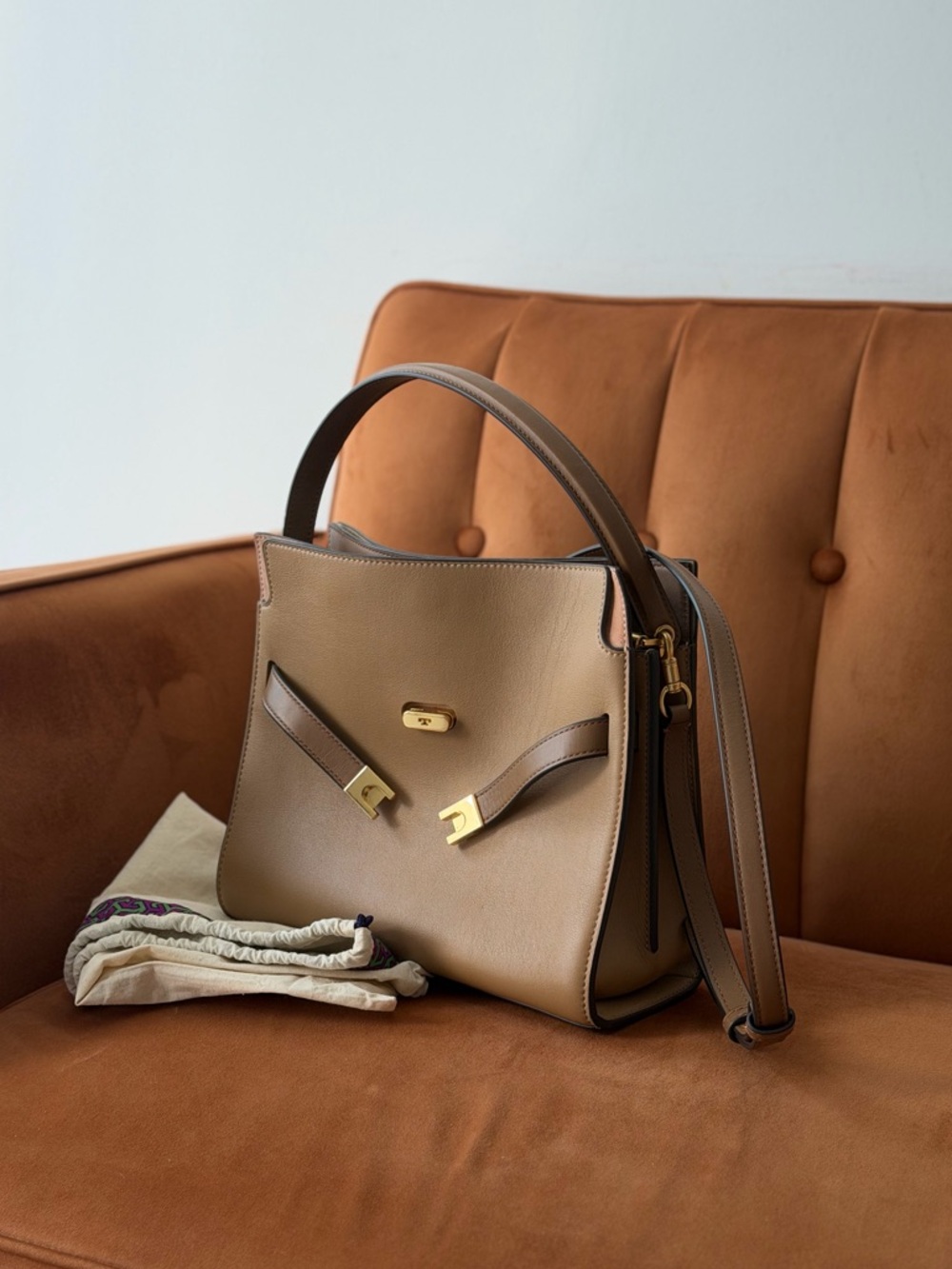 Tory Burch Lee Radziwill Double bag perfect condition